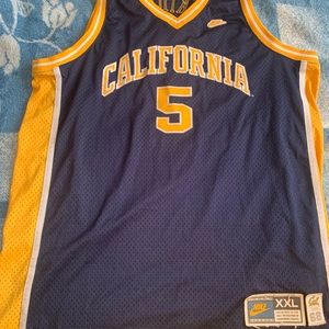 Jason Kidd Nike Cal basketball jersey